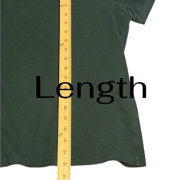 Everlane Forest Green Short Sleeve Tee - Picture 2 of 5